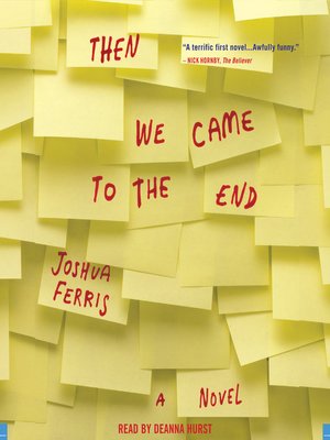 cover image of Then We Came to the End